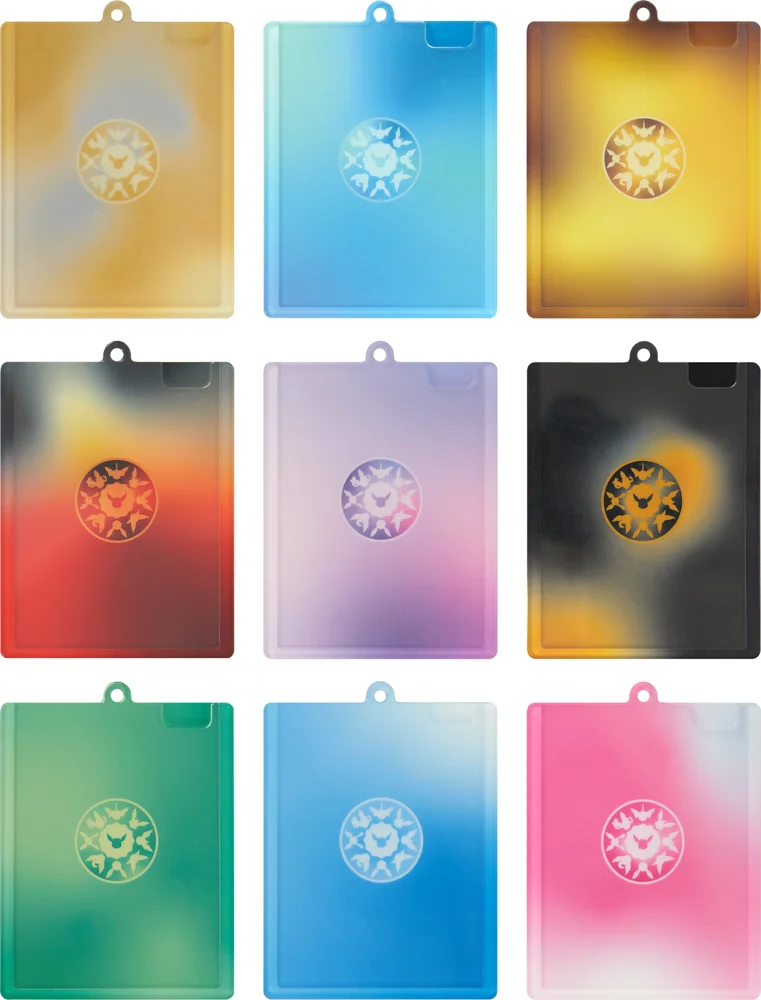 Pokemon TCG: Terastal Gathering Quicksand Card Display Pendant Gift Box Chinese - 1 Unidade Aleatória (2 Boosters + 1 Quicksand Display Frame + 1 Card)